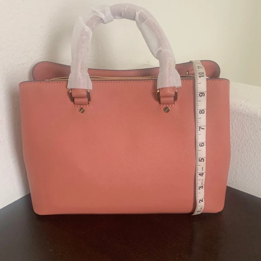 Michael Kors Antique Rose/Pink Satchel Bag.